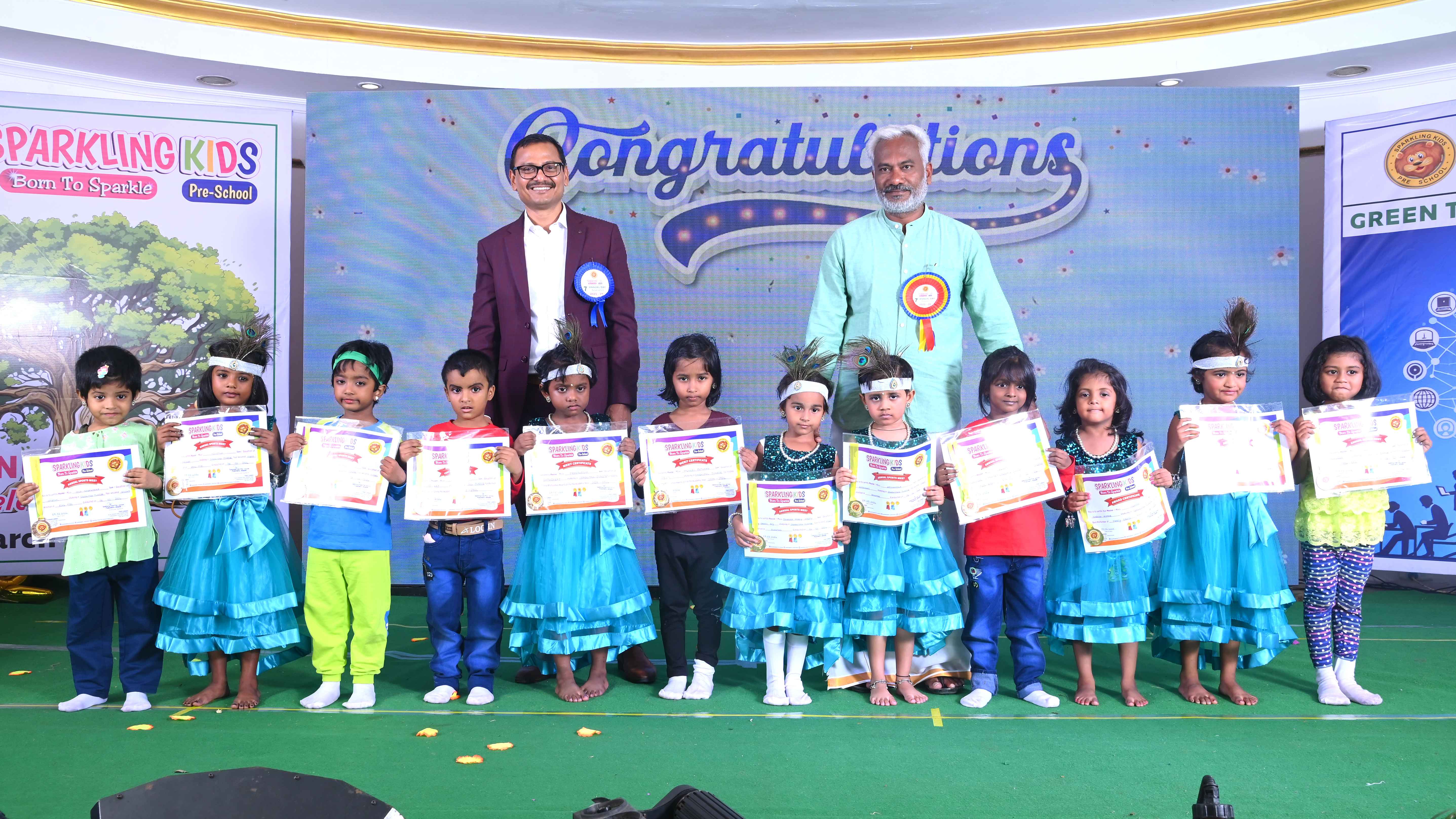 Annual day celebration scene