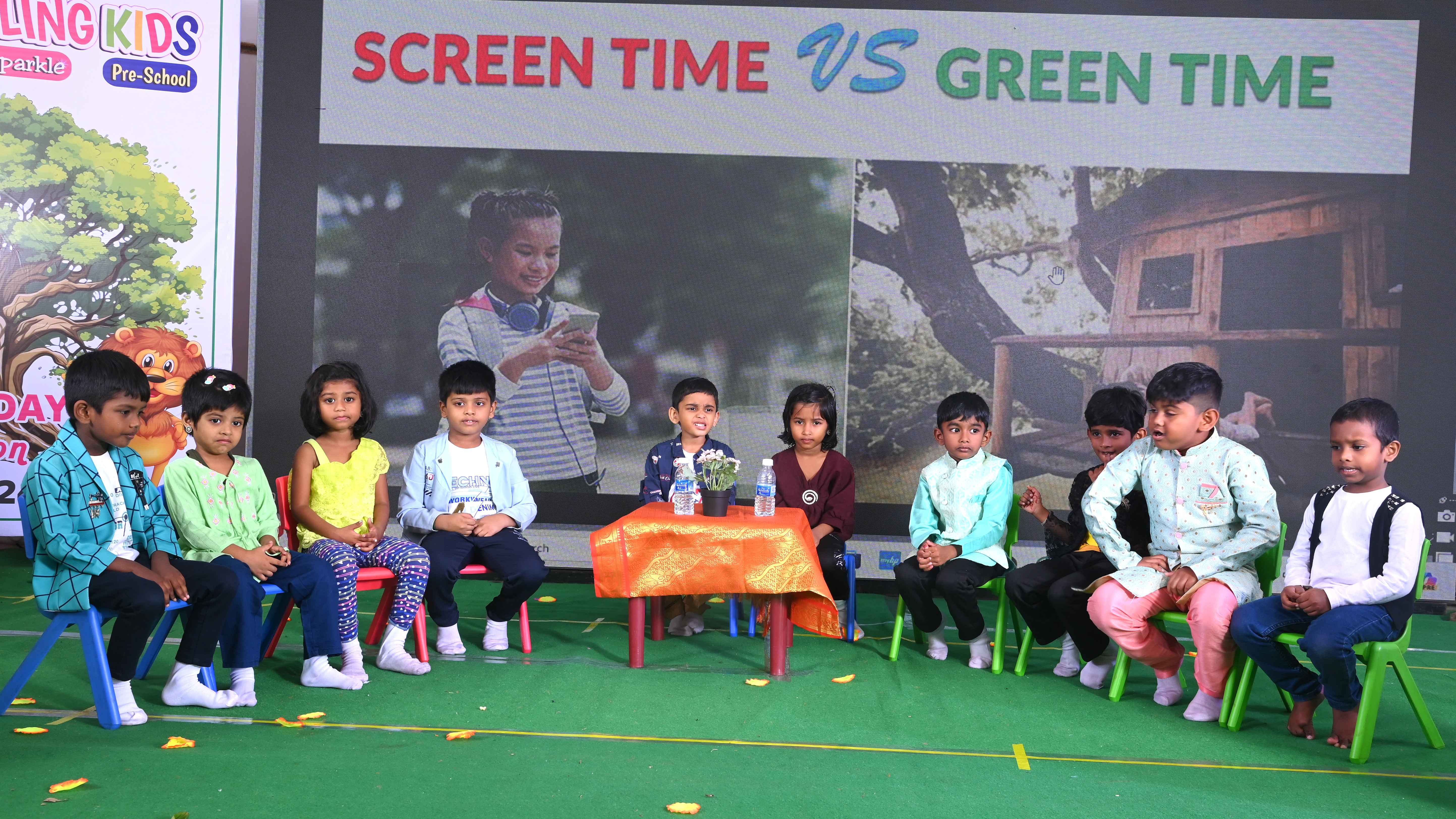 Annual day celebration scene