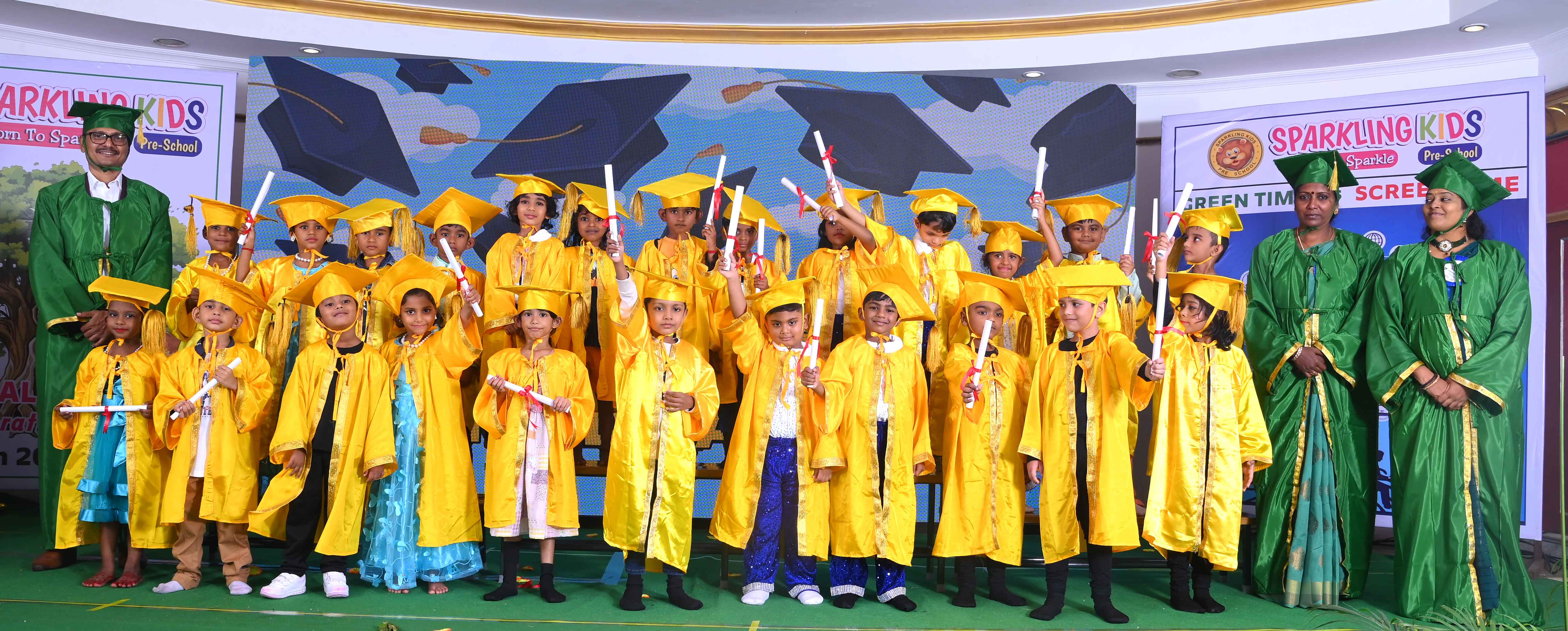 Annual day celebration scene