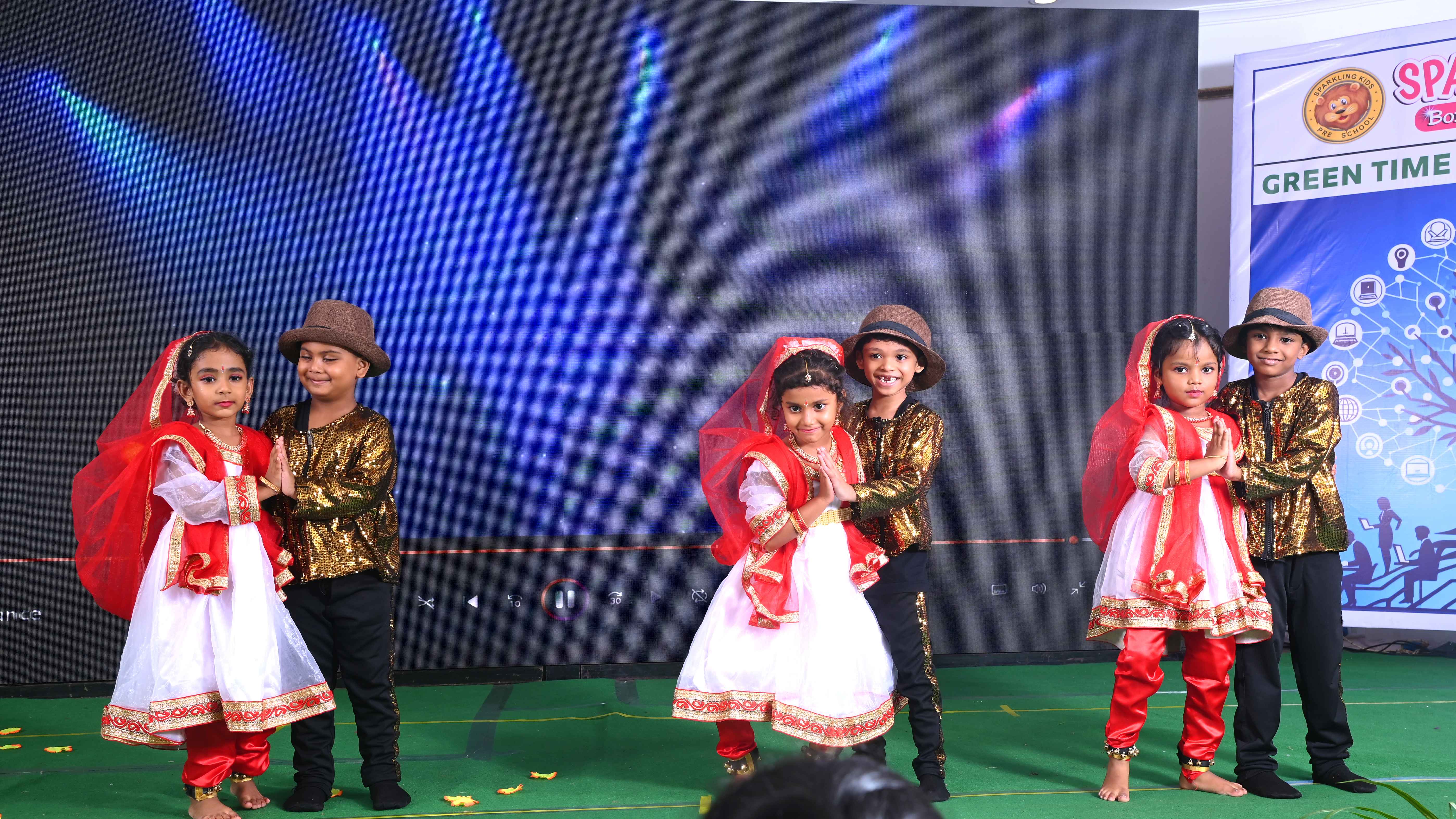 Annual day celebration scene